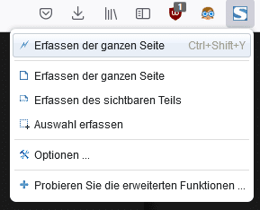 FireShot Addon Screenshot