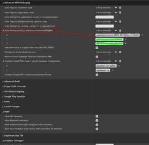 UE4.27 Android Platform Settings Part 2