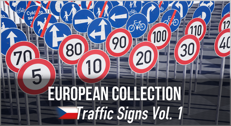 European Collection: Czech Traffic Signs