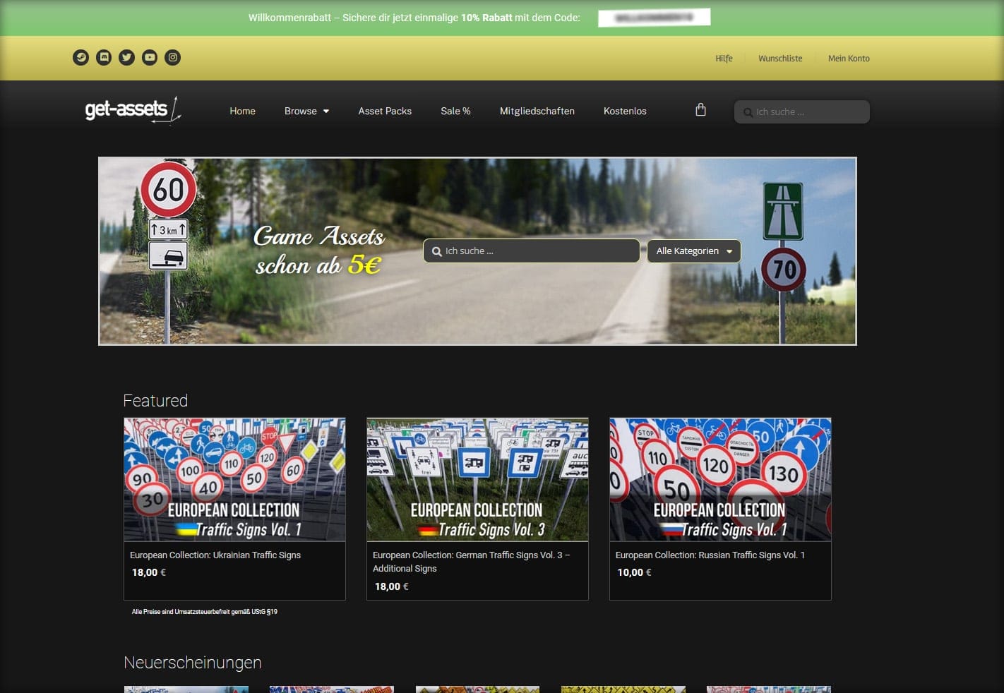 Get-Assets.com Screenshot