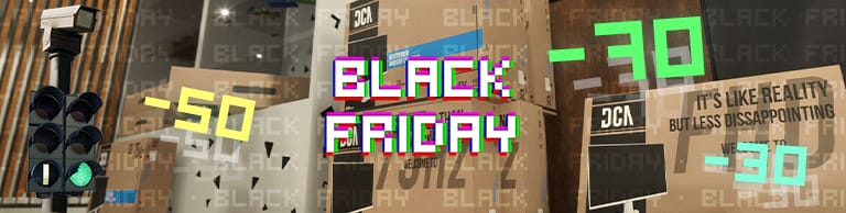 Spare während des Black Friday Sales im Unreal Engine Marketplace bis zu 70% auf unsere Produkte.
