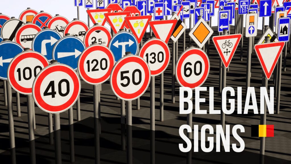 Belgian Traffic Signs
